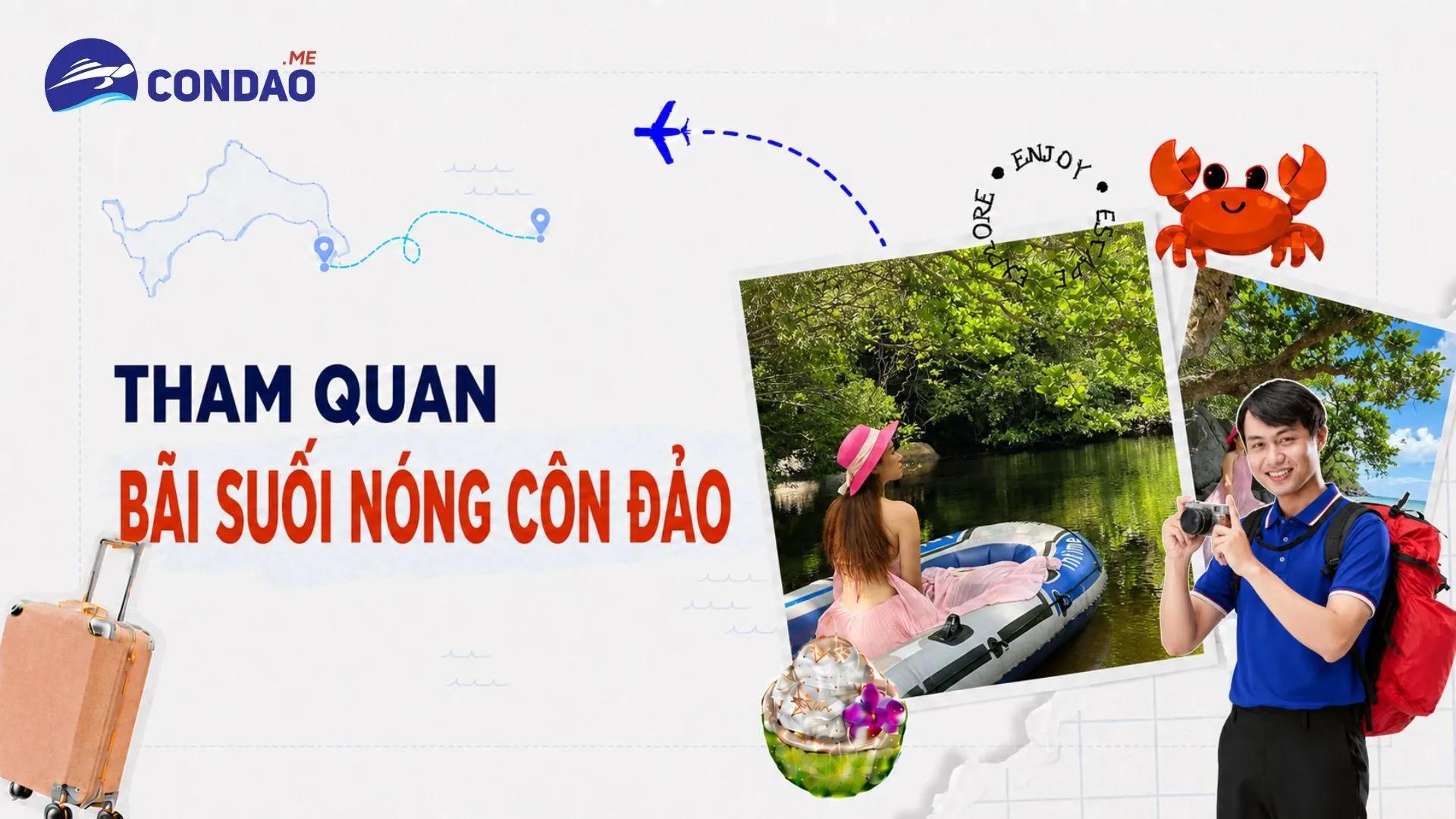 Bãi Suối Nóng Côn Đảo, bãi biển có suối nước nóng