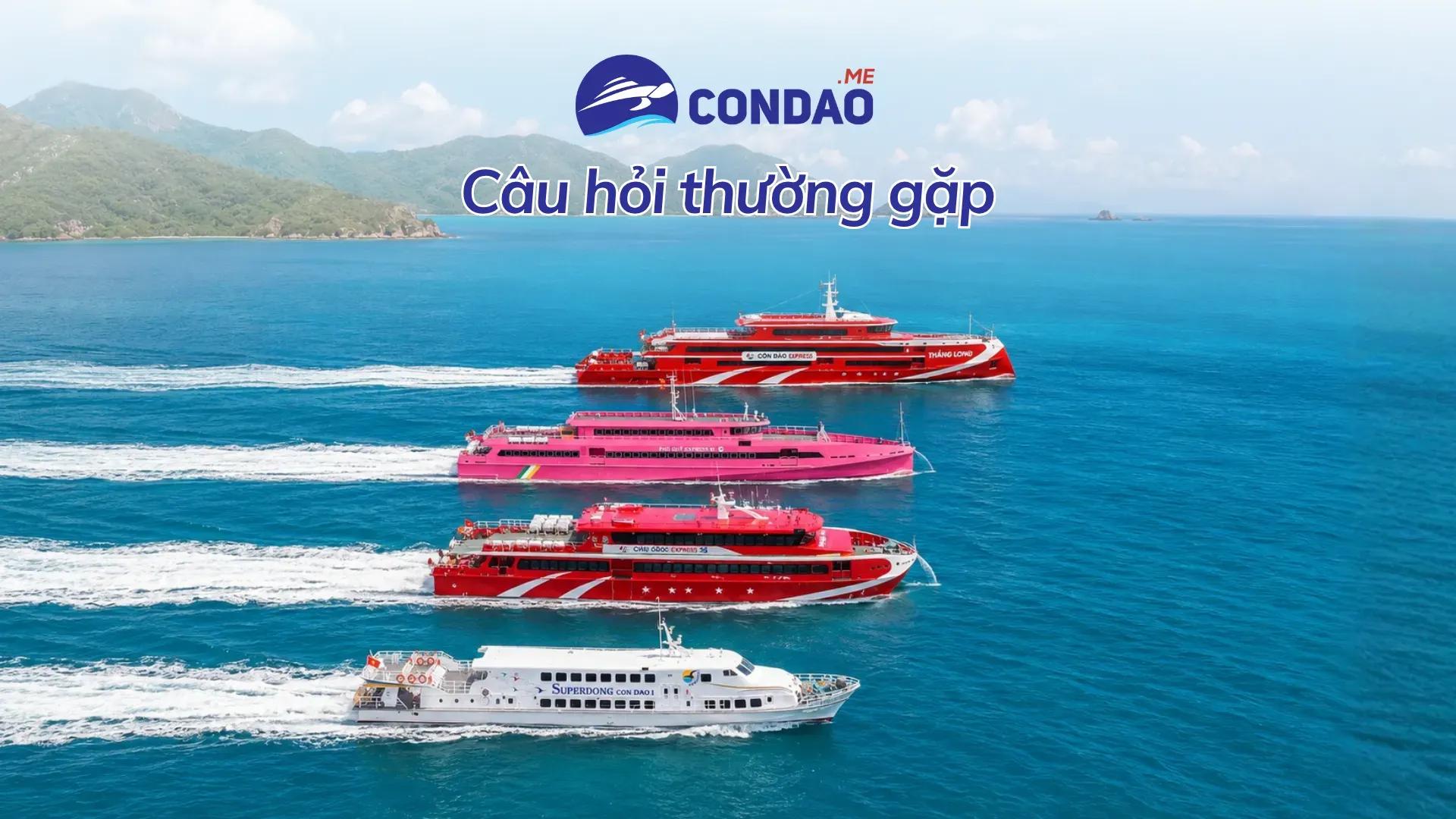 Câu hỏi thường gặp về vé tàu Côn Đảo - Tiến trả lời
