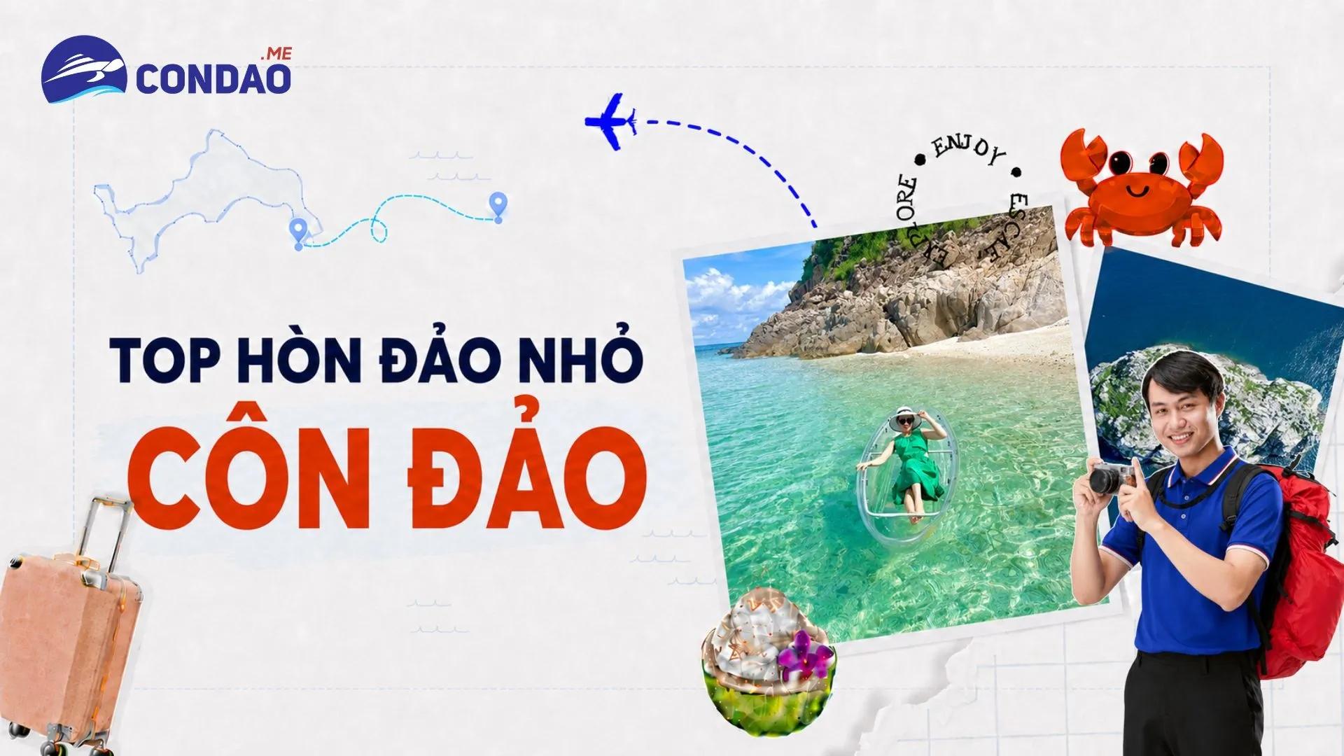 Mấy hòn đảo nhỏ và mũi đá đáng ghé quanh Côn Đảo