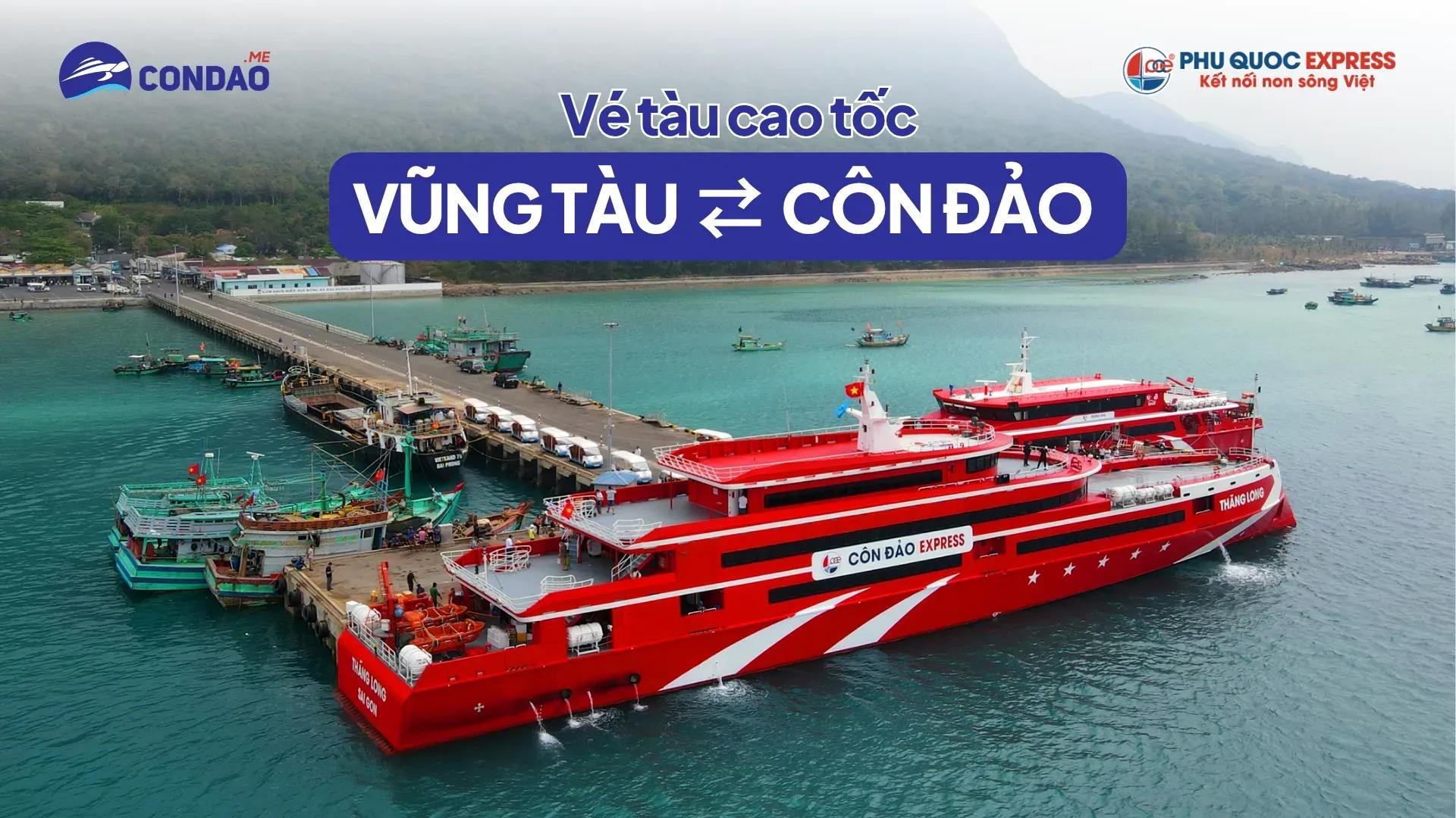 Vé tàu Vũng Tàu Côn Đảo