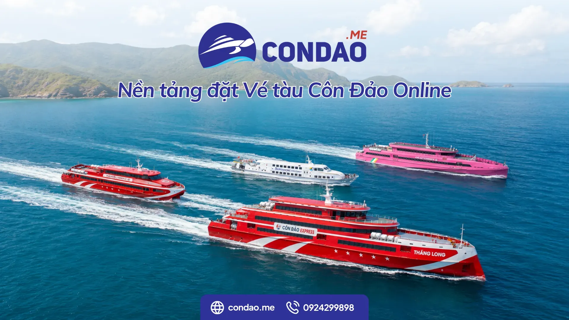 Côn Đảo Trong Tôi - nền tảng đặt vé tàu cao tốc online