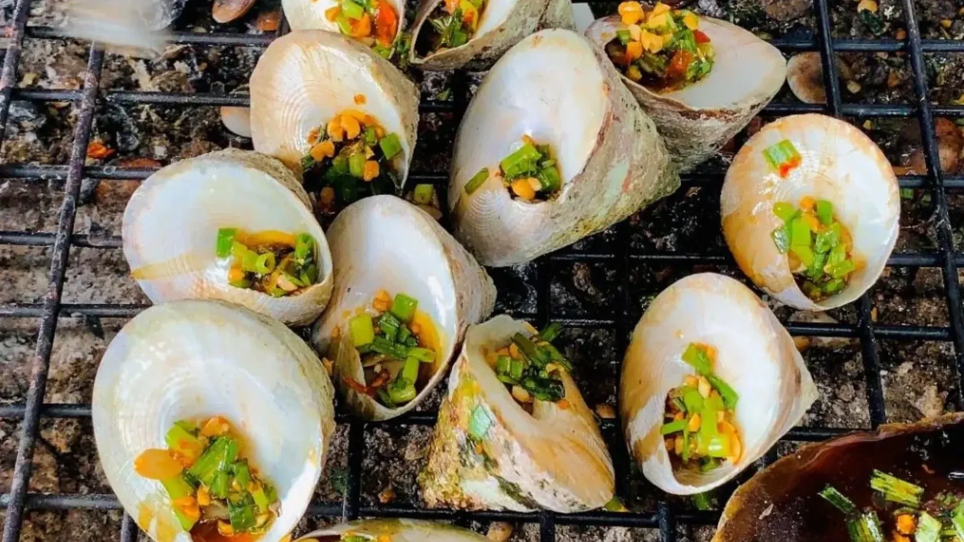 Món ốc vú nàng nướng đặc sản nổi tiếng của Côn Đảo